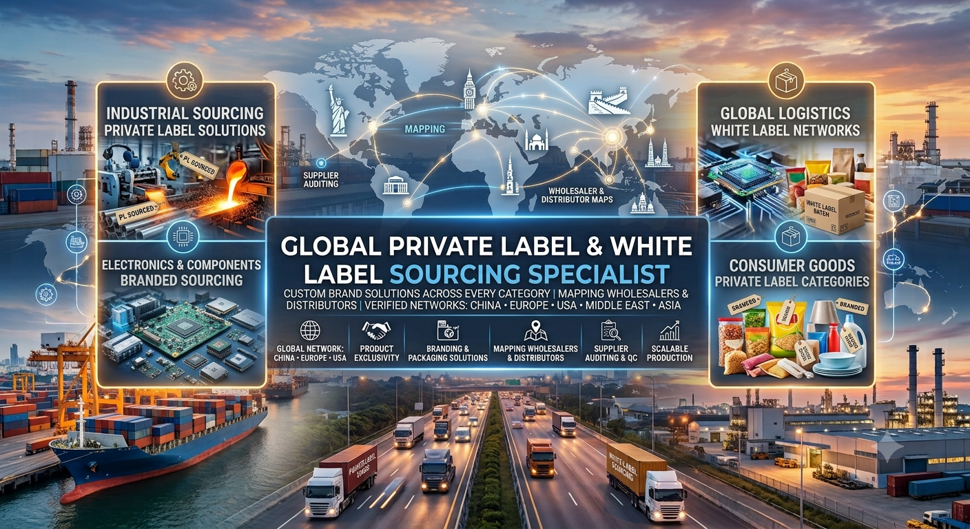global sourcing, supplements, beauty products, clothing, textile, jewerly, peptides, wholesalers, packaging,